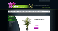 Desktop Screenshot of fleurs.qc.ca